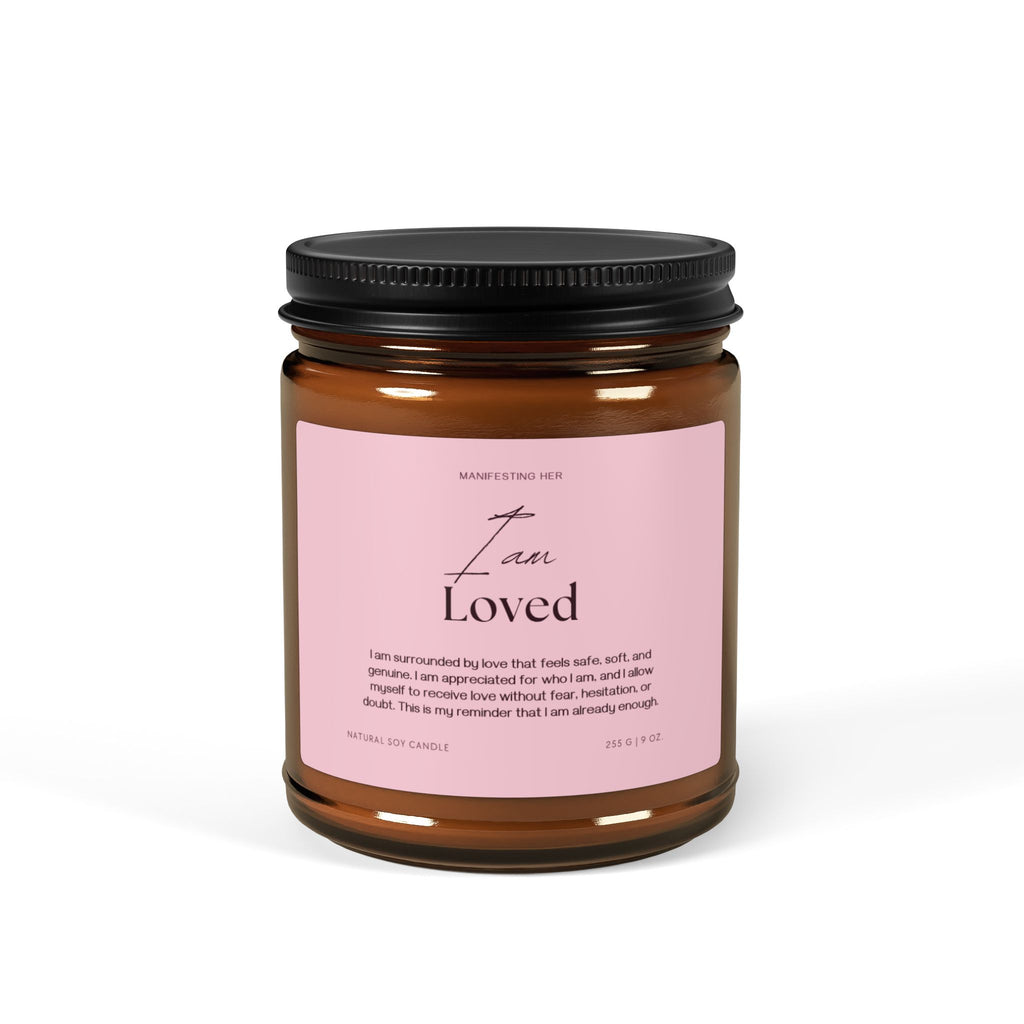 "I Am Loved" Affirmation Candle