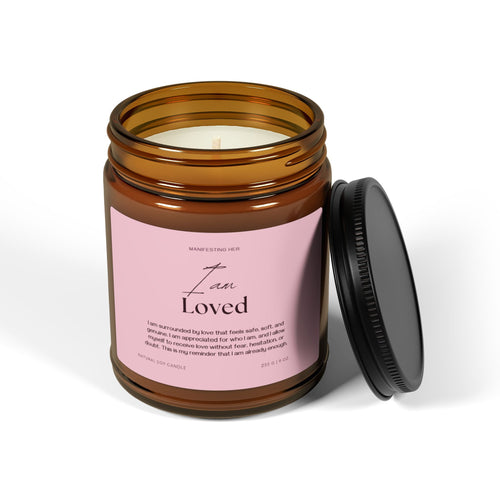 "I Am Loved" Affirmation Candle
