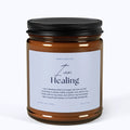 "I Am Healing" Affirmation Candle — 9oz Amber Jar